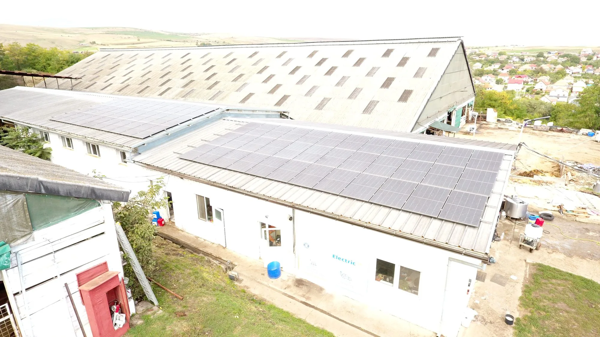 Fermă de animale Săndulești 30kW — Comercial, Solarcenter România