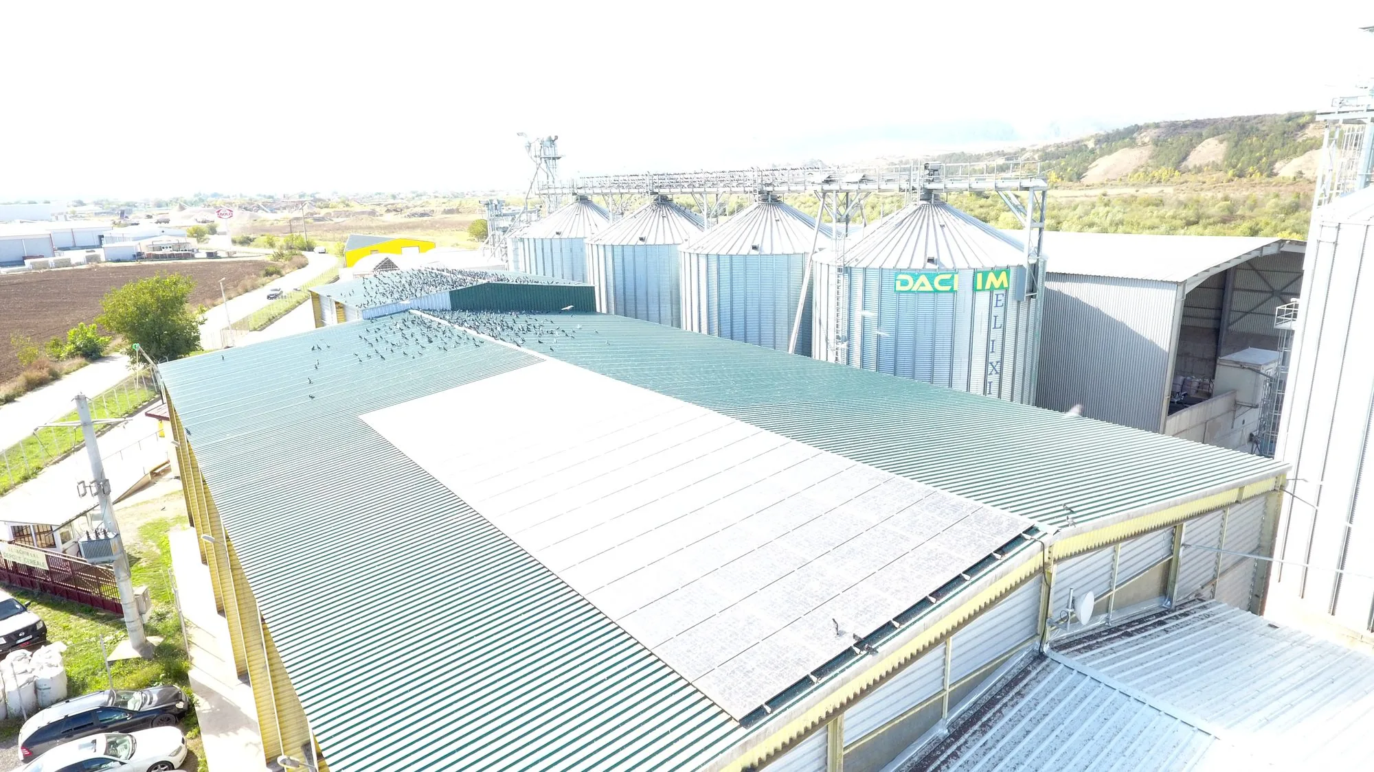Fabrică de cereale, com. Mihai Viteazu, Cluj 32kW — Comercial, Solarcenter România