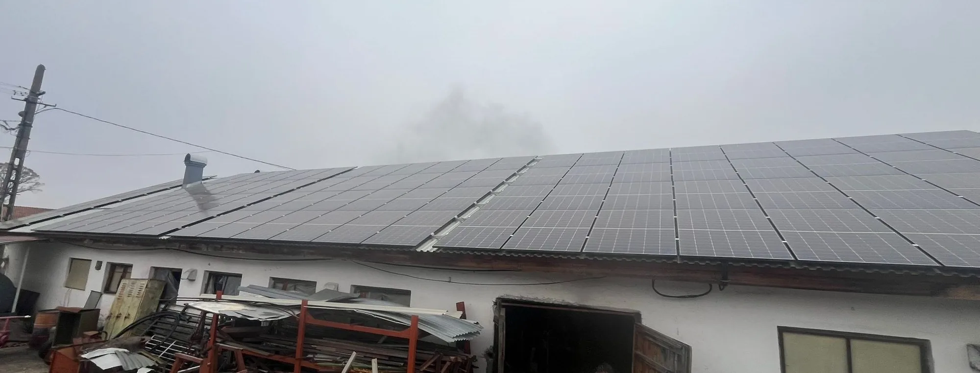 Fabrică de peleți Satulung, Maramureș 34kW — Comercial, Solarcenter România