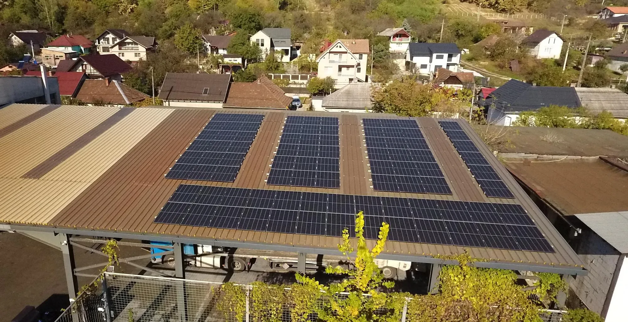 Depozit distribuție Baia Mare 34kW — Comercial, Solarcenter România
